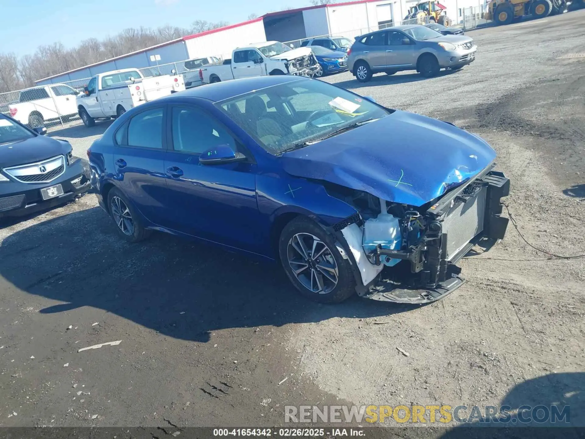 1 Photograph of a damaged car 3KPF24AD4PE676904 KIA FORTE 2023