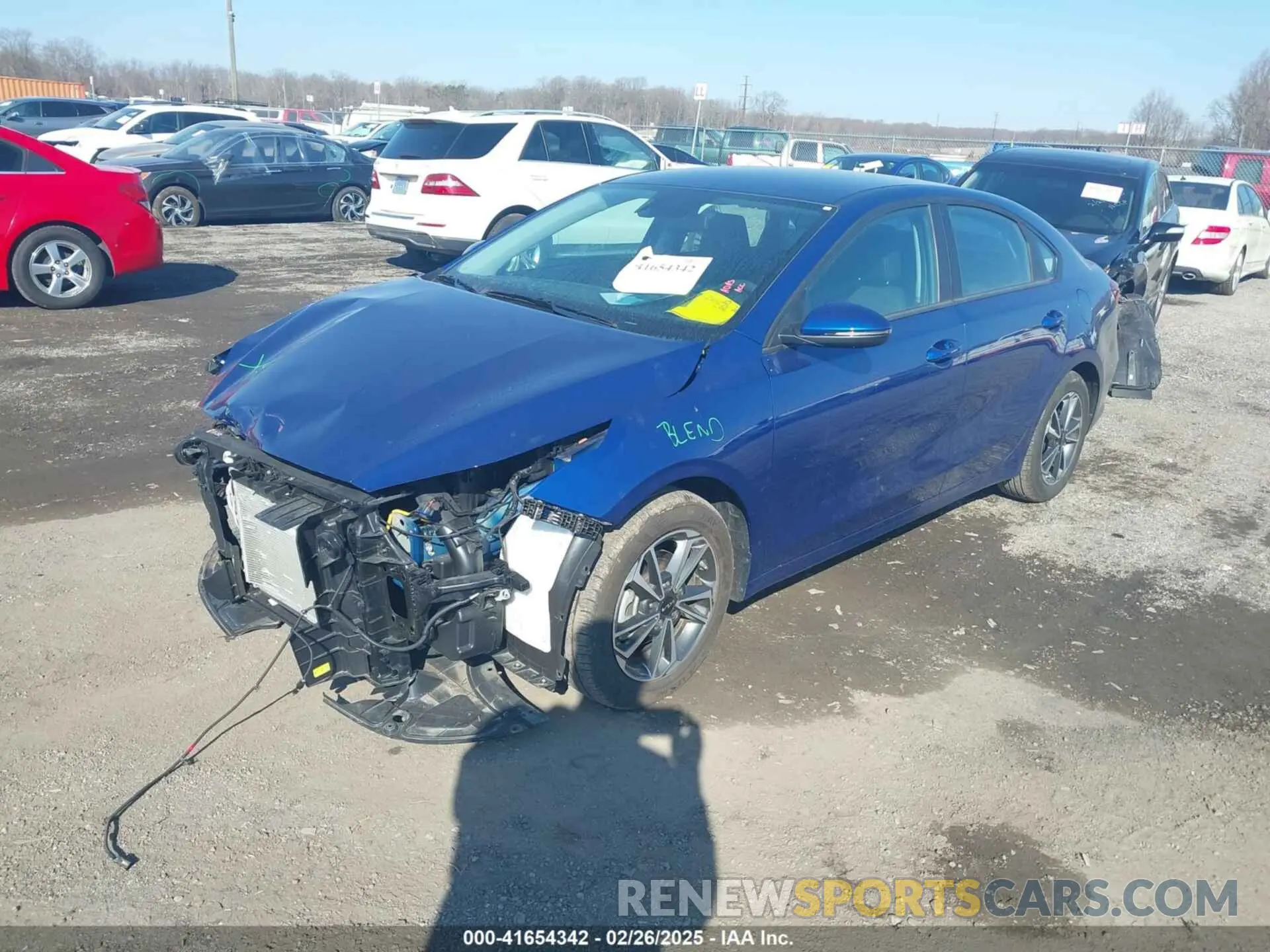 2 Photograph of a damaged car 3KPF24AD4PE676904 KIA FORTE 2023