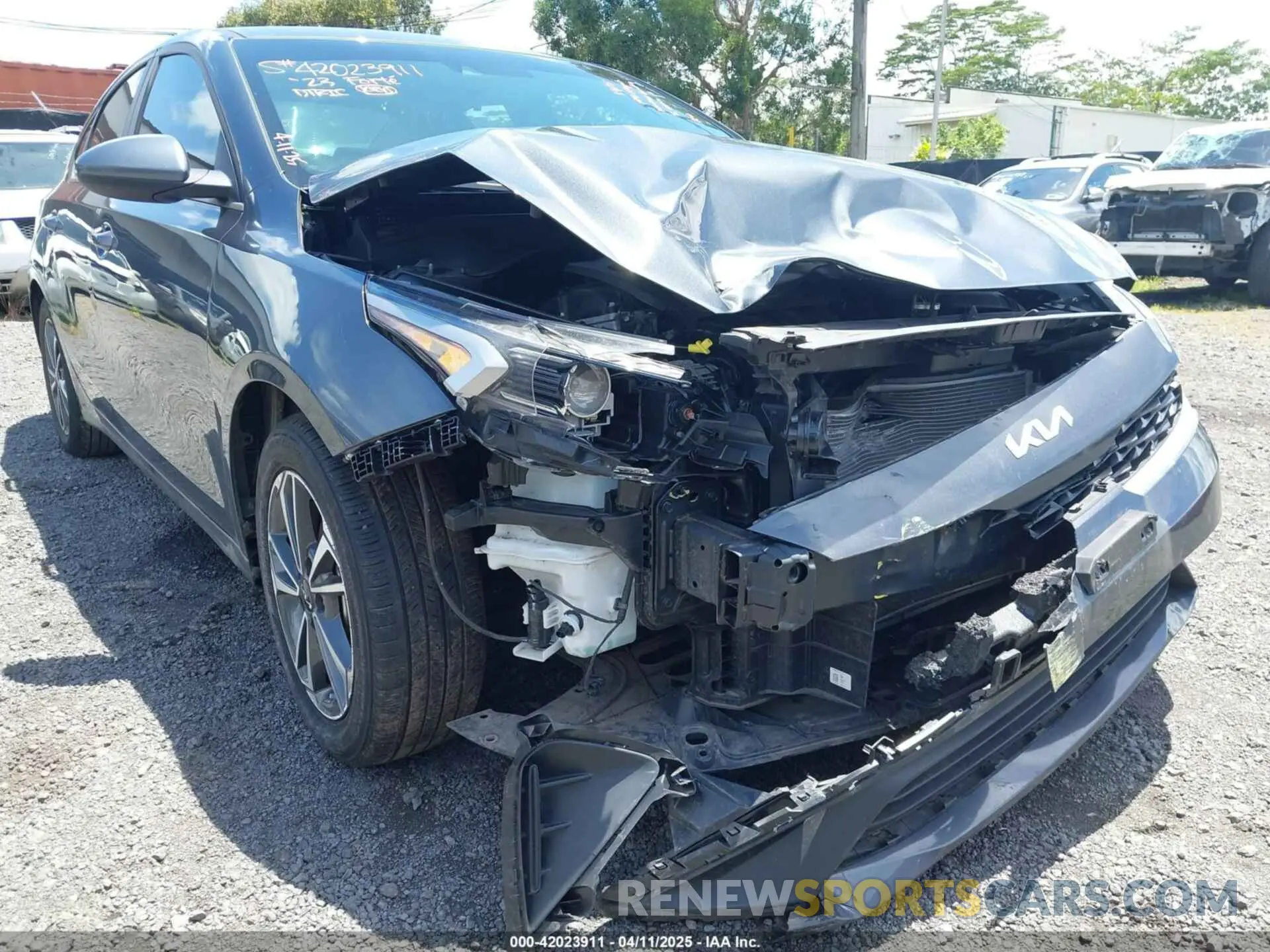 6 Photograph of a damaged car 3KPF24AD4PE683545 KIA FORTE 2023