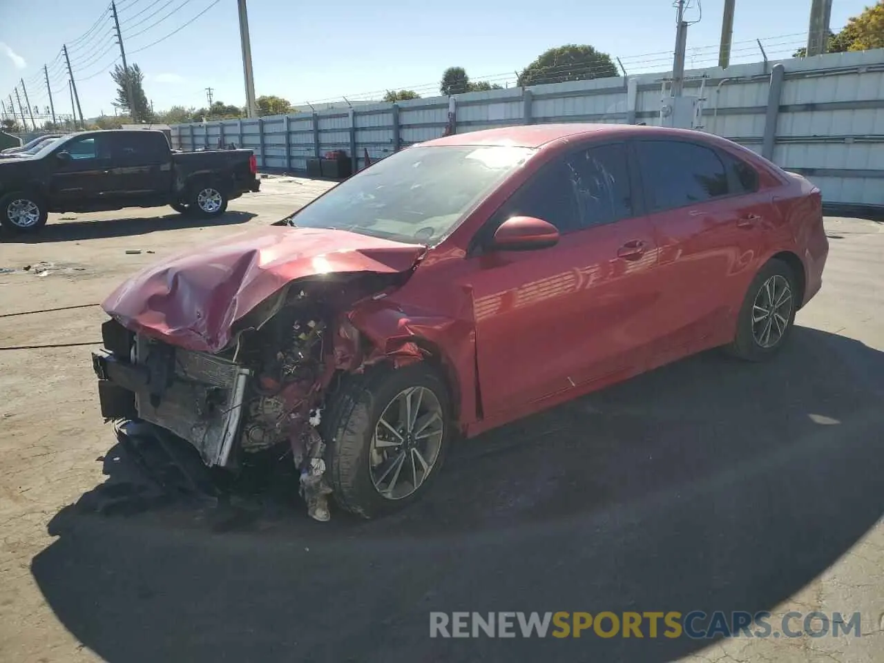 1 Photograph of a damaged car 3KPF24AD5PE525795 KIA FORTE 2023