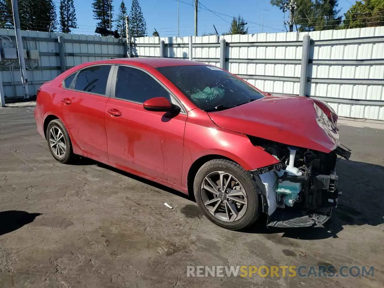 4 Photograph of a damaged car 3KPF24AD5PE525795 KIA FORTE 2023