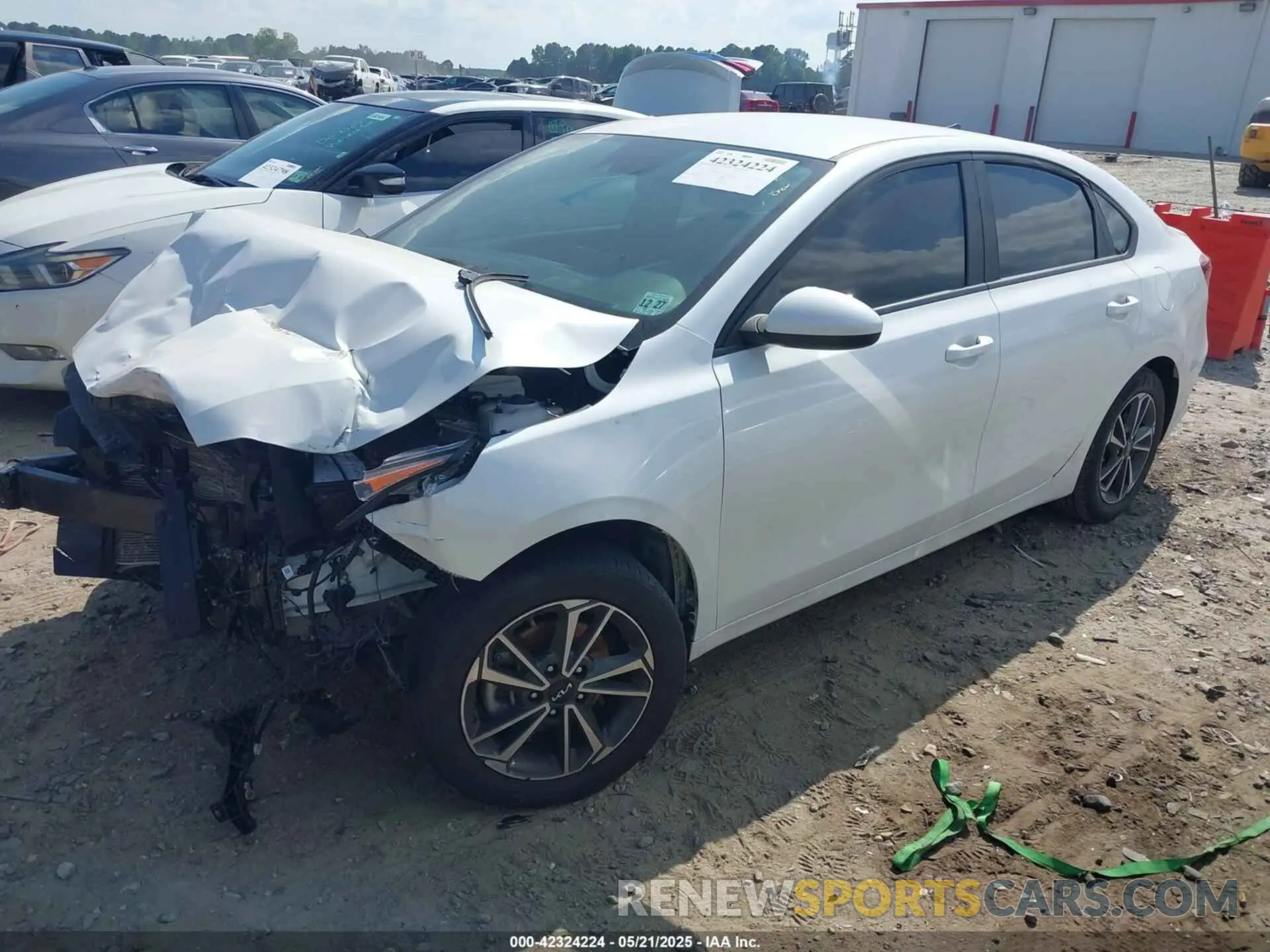 2 Photograph of a damaged car 3KPF24AD5PE537686 KIA FORTE 2023