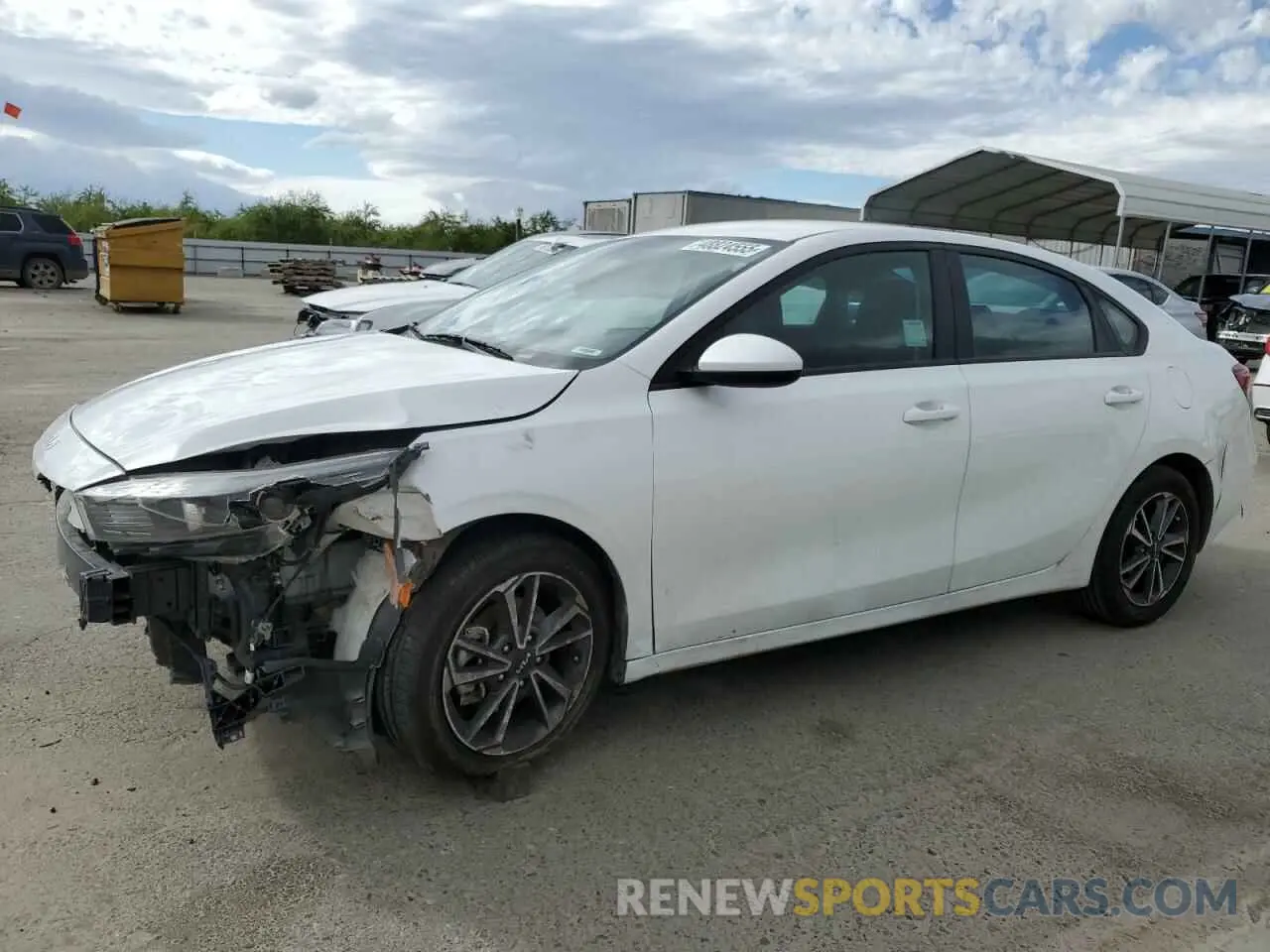 1 Photograph of a damaged car 3KPF24AD5PE539065 KIA FORTE 2023