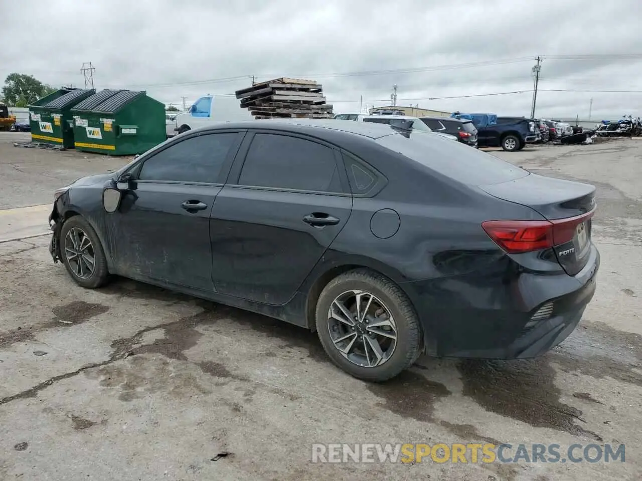 2 Photograph of a damaged car 3KPF24AD5PE554245 KIA FORTE 2023
