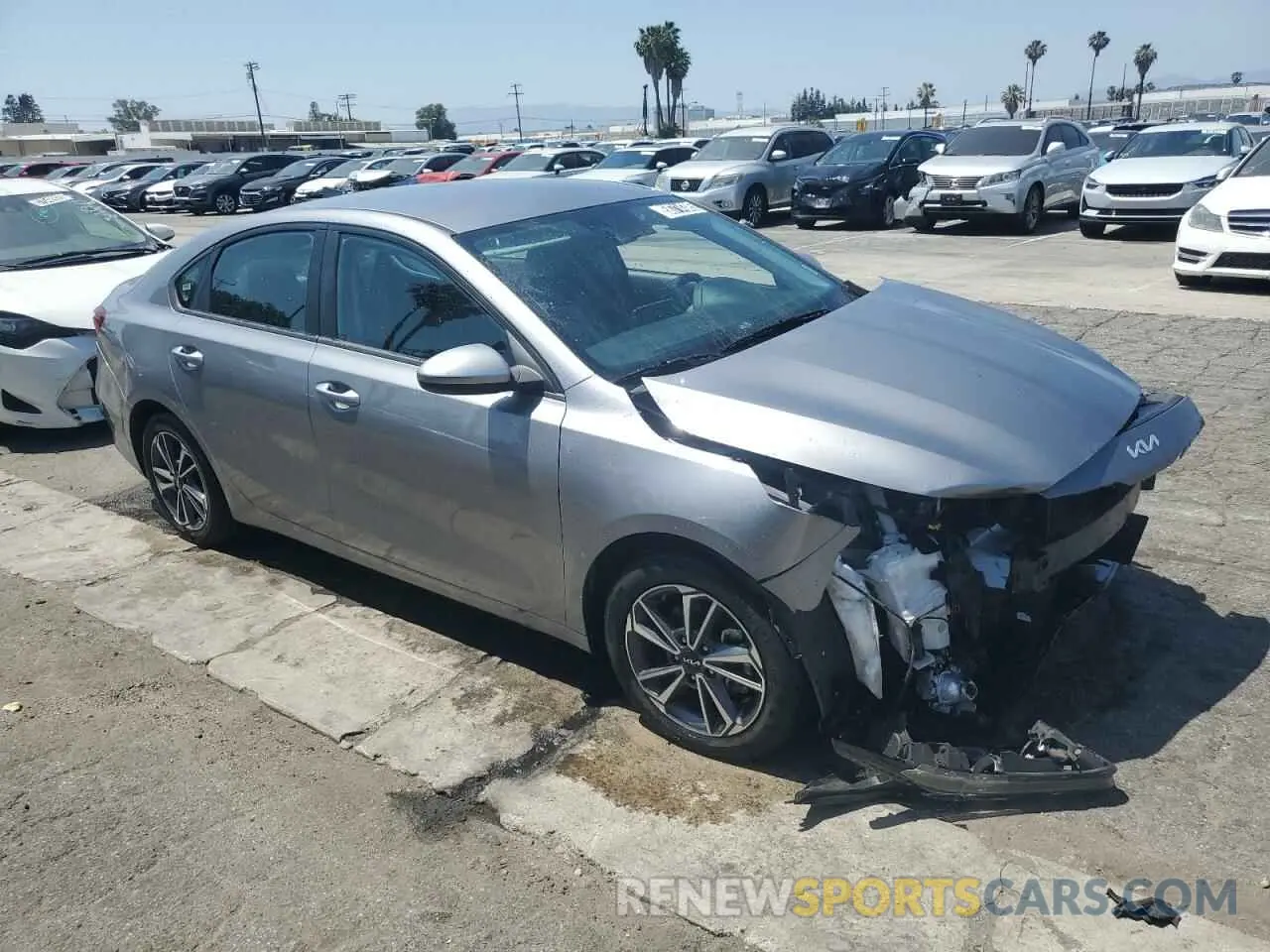 4 Photograph of a damaged car 3KPF24AD5PE566895 KIA FORTE 2023