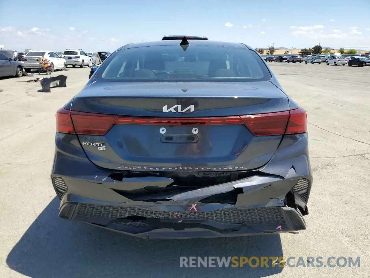 6 Photograph of a damaged car 3KPF24AD5PE568484 KIA FORTE 2023