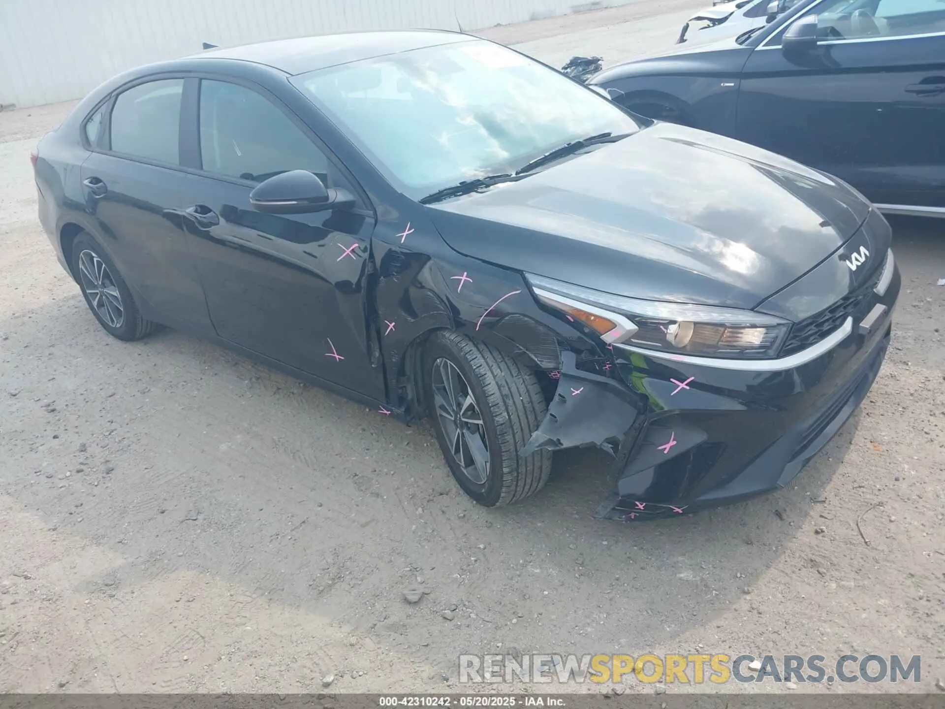 1 Photograph of a damaged car 3KPF24AD5PE581736 KIA FORTE 2023