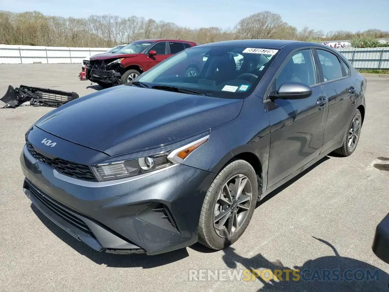 1 Photograph of a damaged car 3KPF24AD5PE601077 KIA FORTE 2023