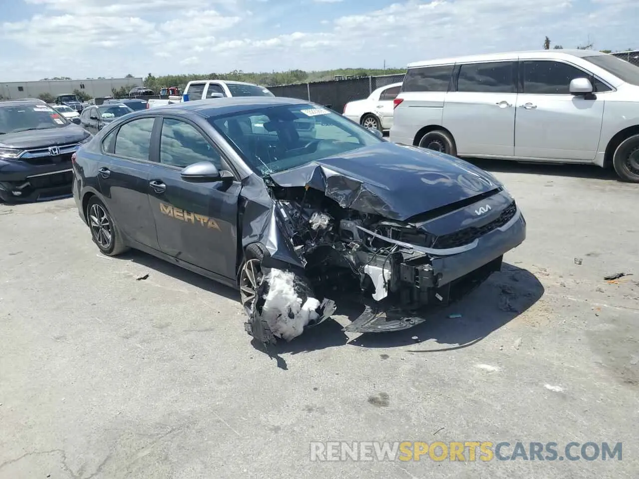 4 Photograph of a damaged car 3KPF24AD5PE631650 KIA FORTE 2023