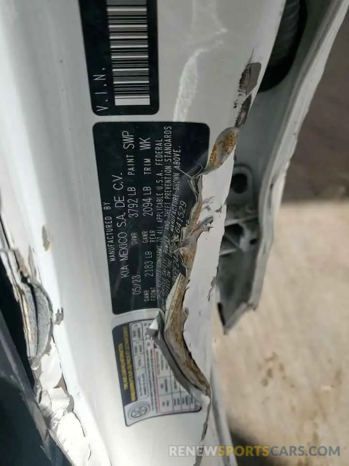 13 Photograph of a damaged car 3KPF24AD5PE641529 KIA FORTE 2023