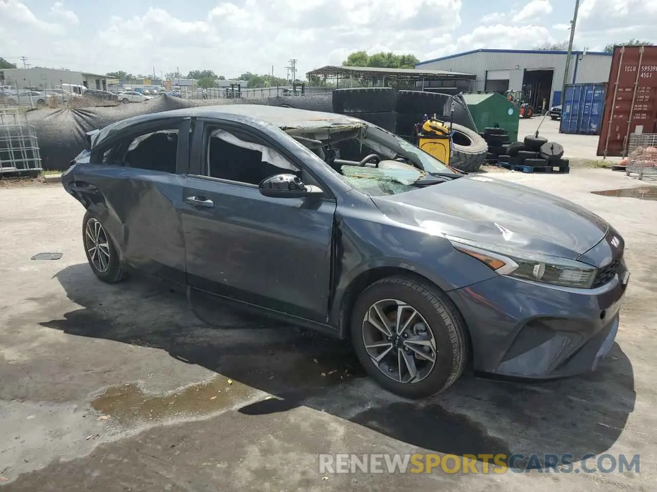 4 Photograph of a damaged car 3KPF24AD5PE652076 KIA FORTE 2023