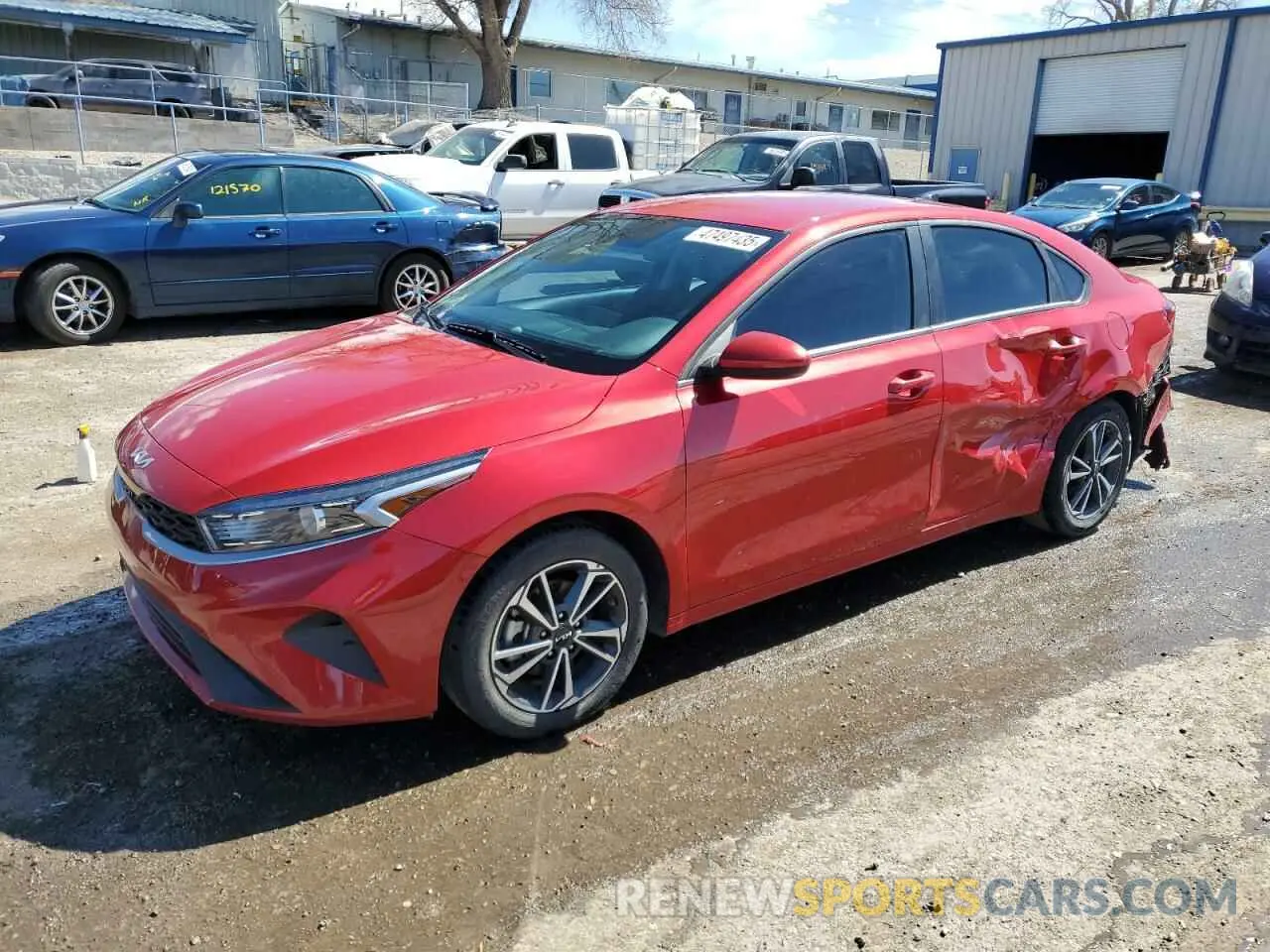 1 Photograph of a damaged car 3KPF24AD5PE652188 KIA FORTE 2023