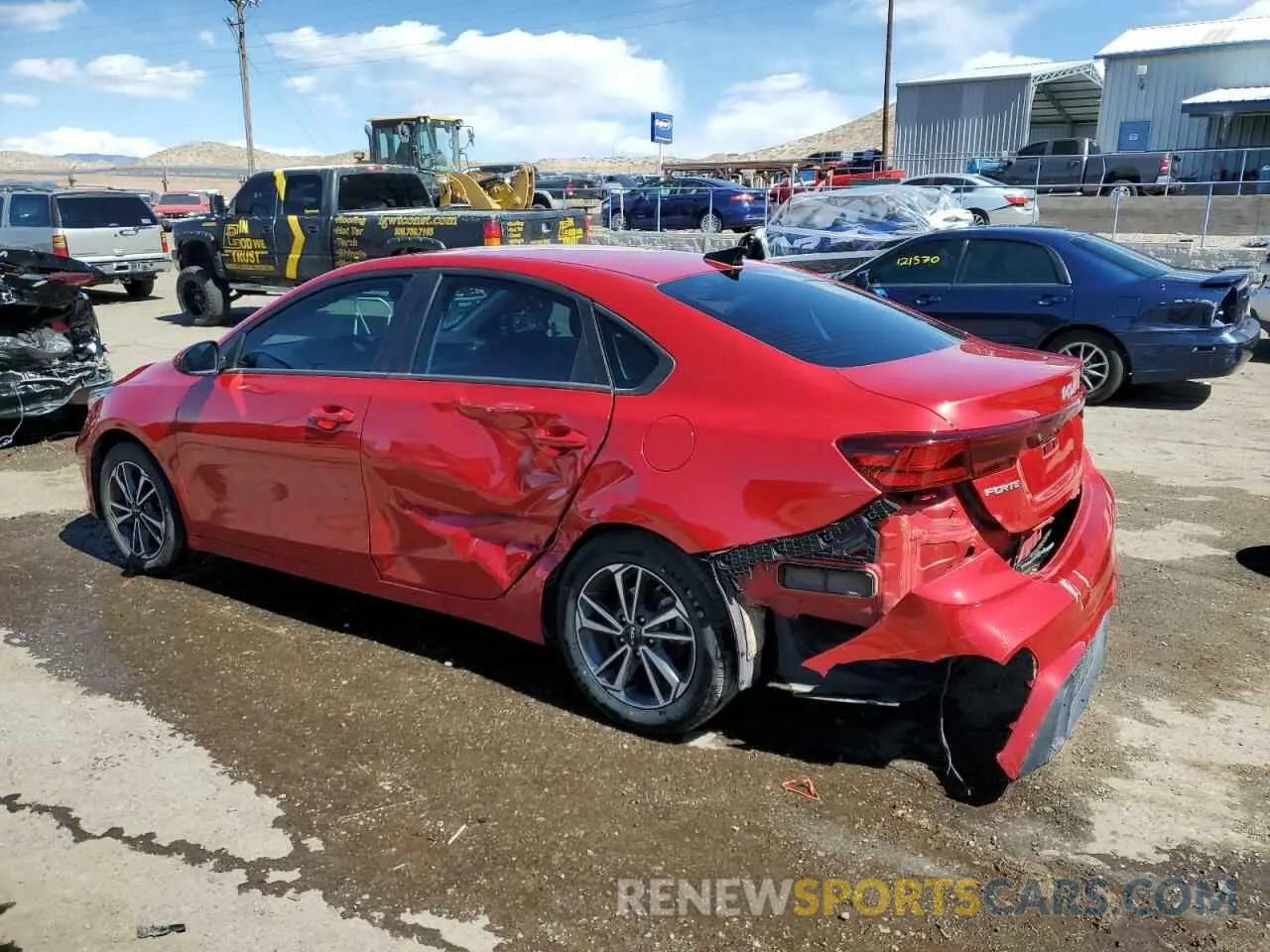2 Photograph of a damaged car 3KPF24AD5PE652188 KIA FORTE 2023