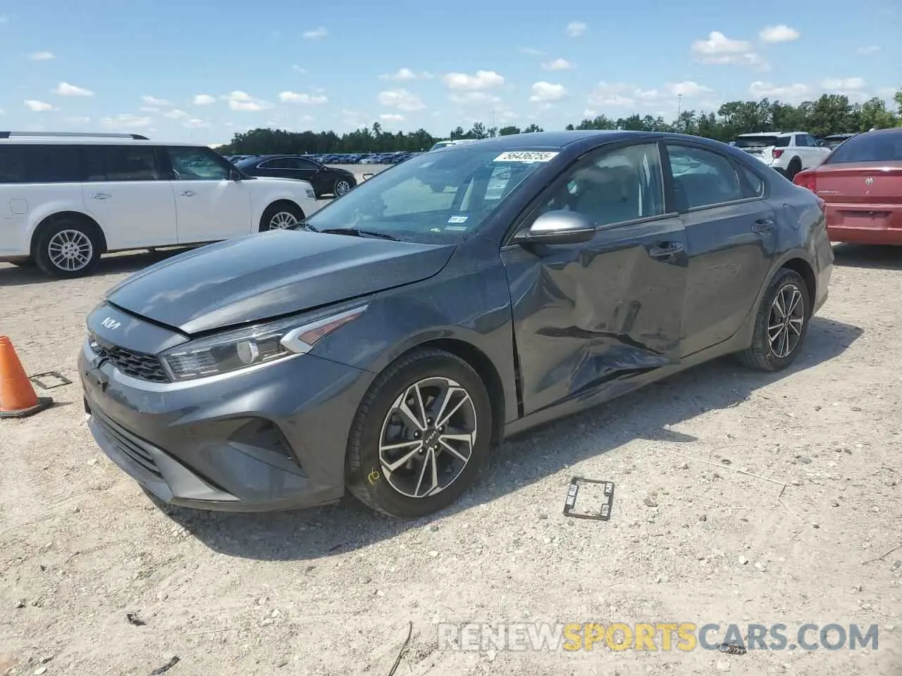 1 Photograph of a damaged car 3KPF24AD5PE652224 KIA FORTE 2023