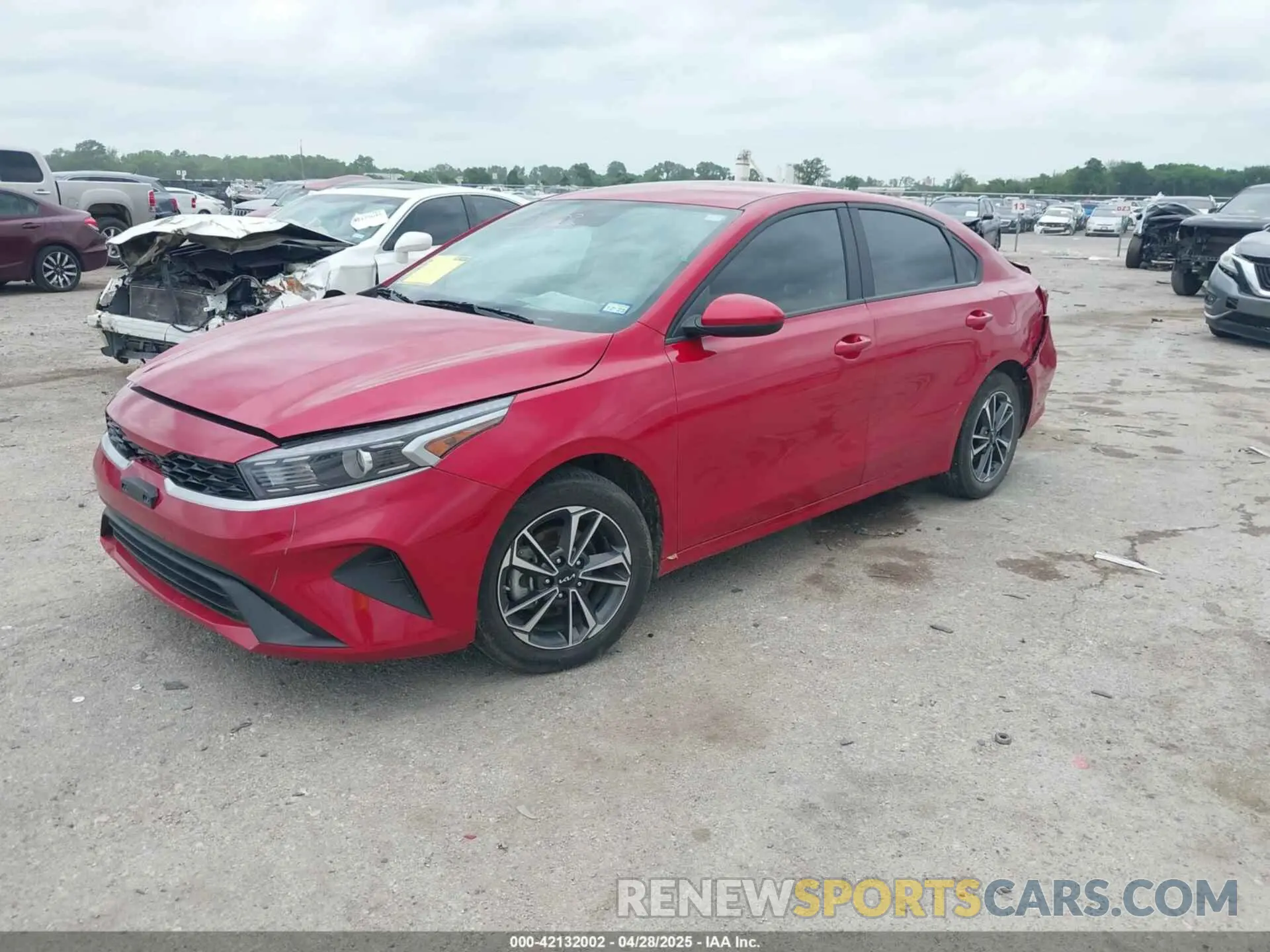 2 Photograph of a damaged car 3KPF24AD5PE682212 KIA FORTE 2023