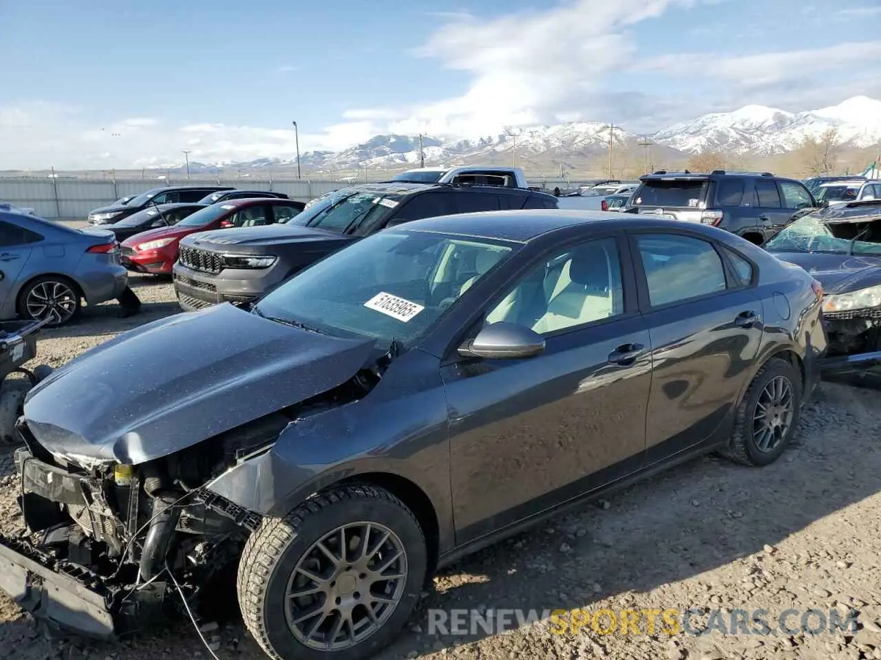 1 Photograph of a damaged car 3KPF24AD6PE525126 KIA FORTE 2023