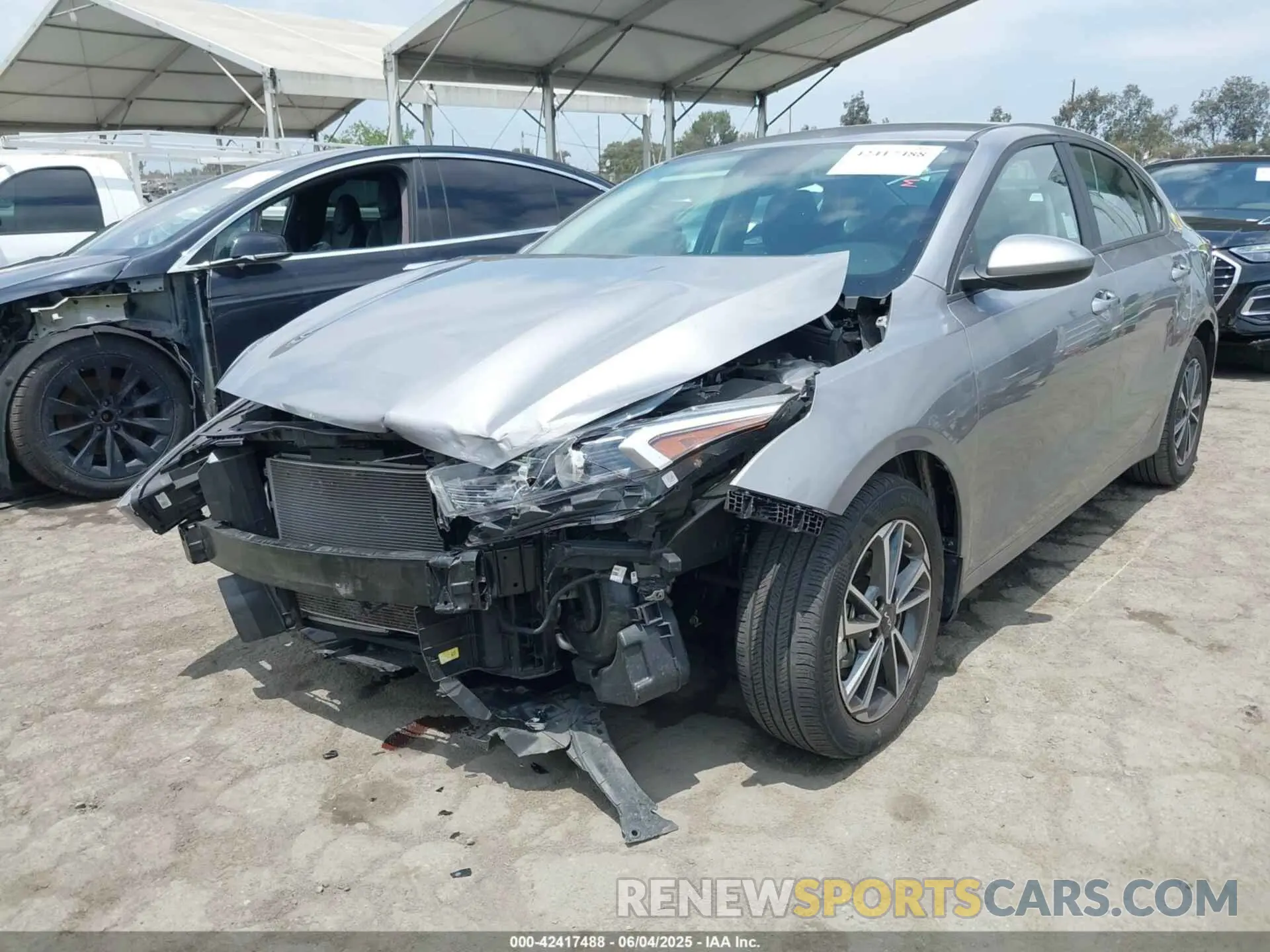 2 Photograph of a damaged car 3KPF24AD6PE537020 KIA FORTE 2023