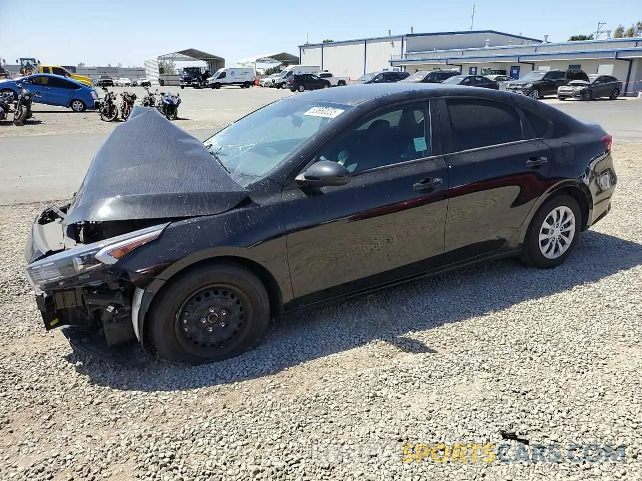 1 Photograph of a damaged car 3KPF24AD6PE568431 KIA FORTE 2023