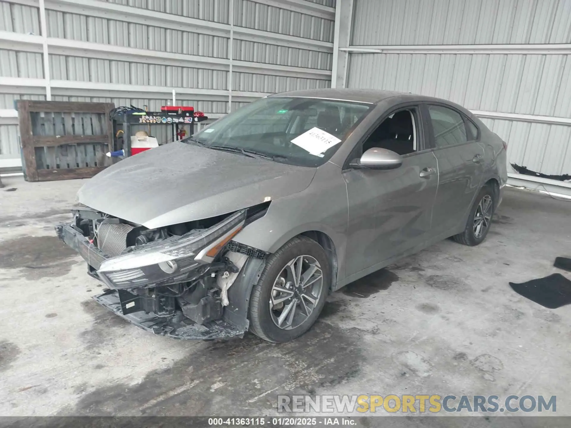 2 Photograph of a damaged car 3KPF24AD6PE571796 KIA FORTE 2023