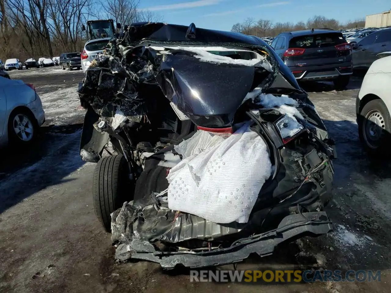 6 Photograph of a damaged car 3KPF24AD6PE583415 KIA FORTE 2023