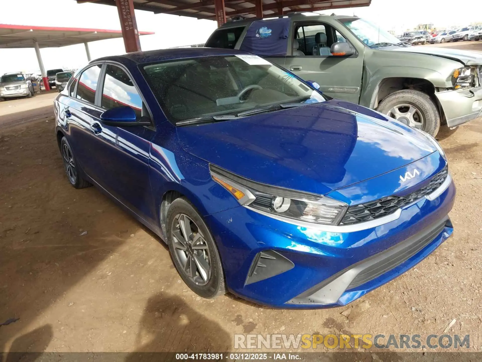 1 Photograph of a damaged car 3KPF24AD6PE599856 KIA FORTE 2023