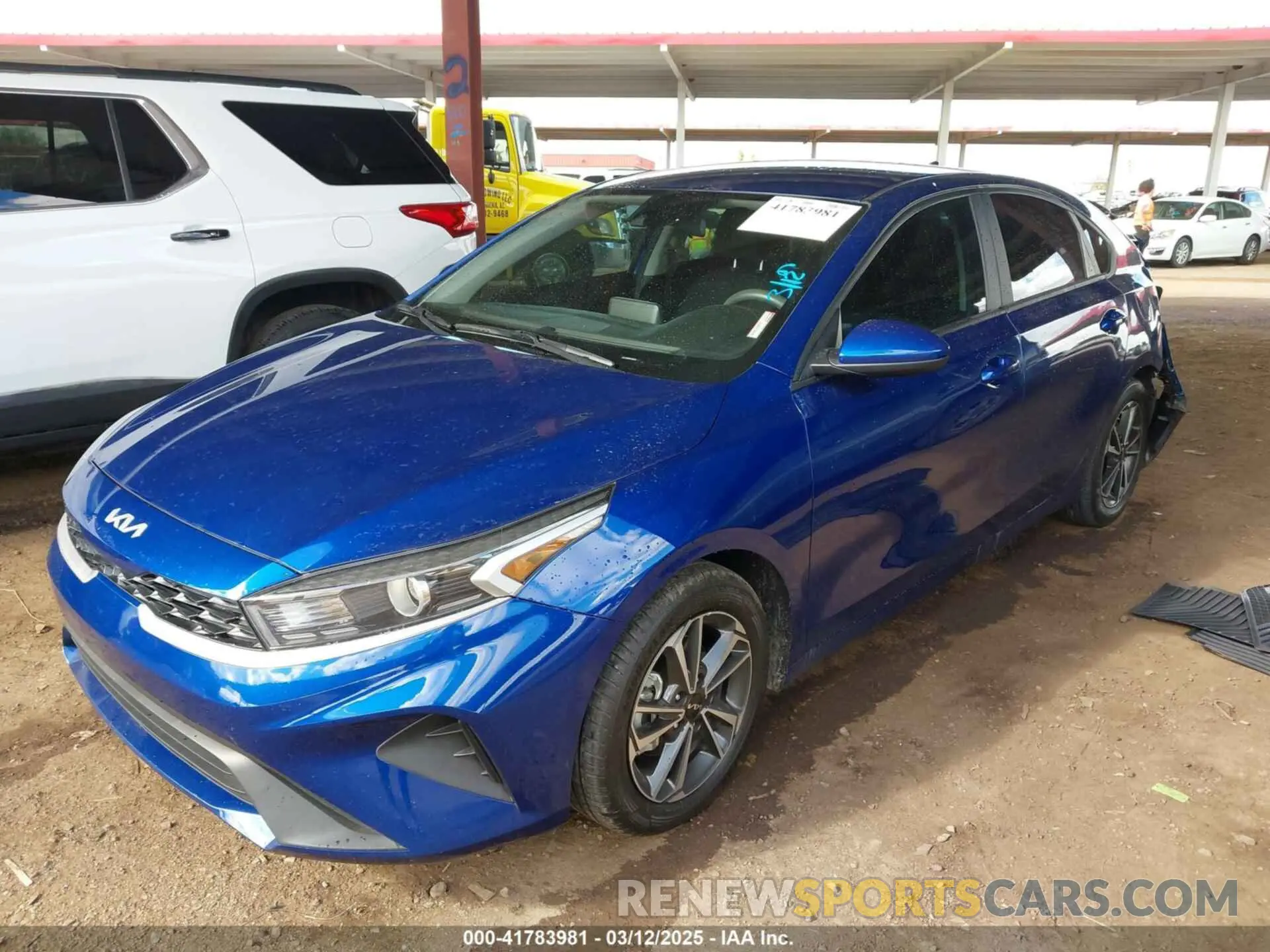 2 Photograph of a damaged car 3KPF24AD6PE599856 KIA FORTE 2023