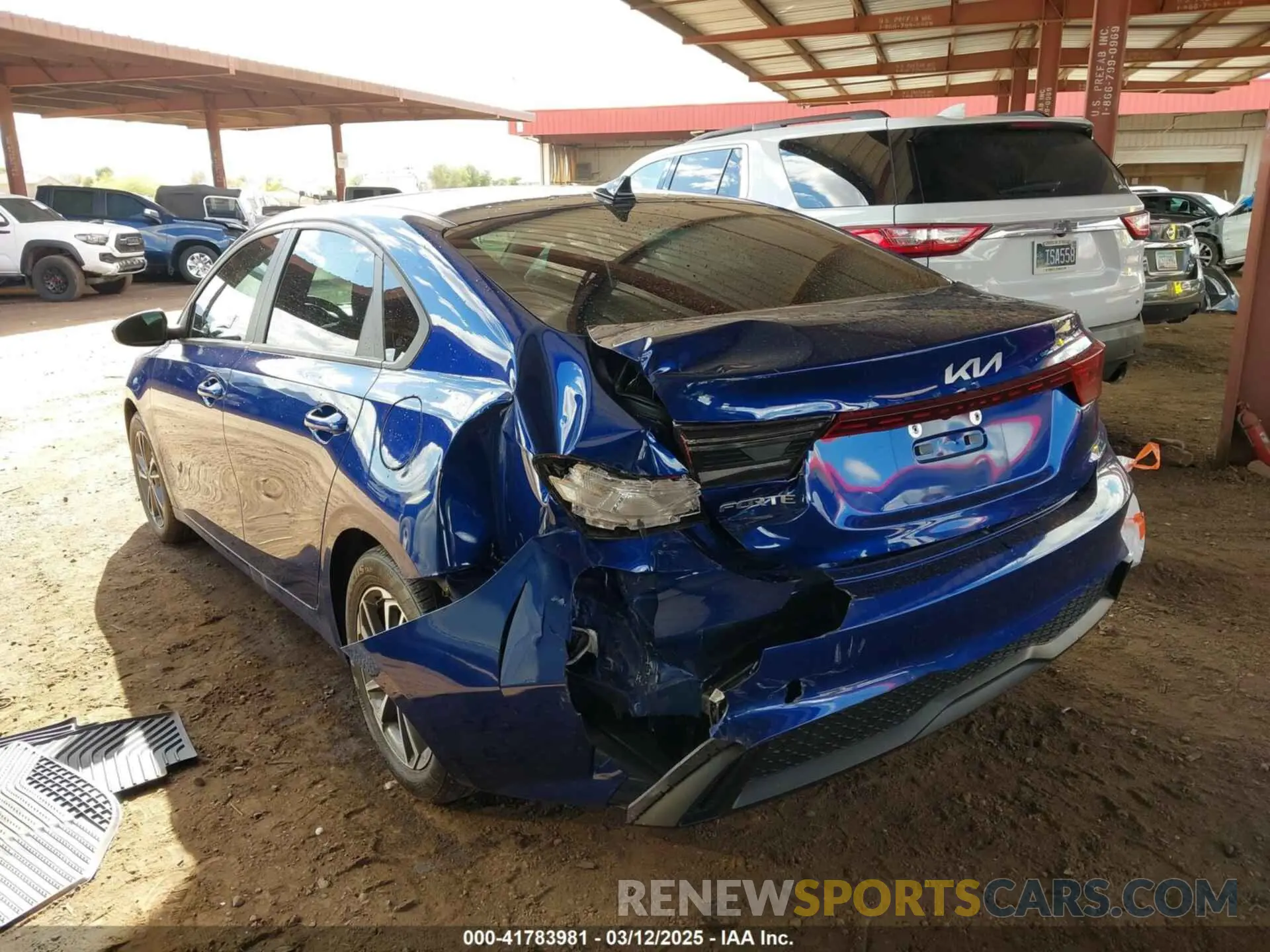 3 Photograph of a damaged car 3KPF24AD6PE599856 KIA FORTE 2023