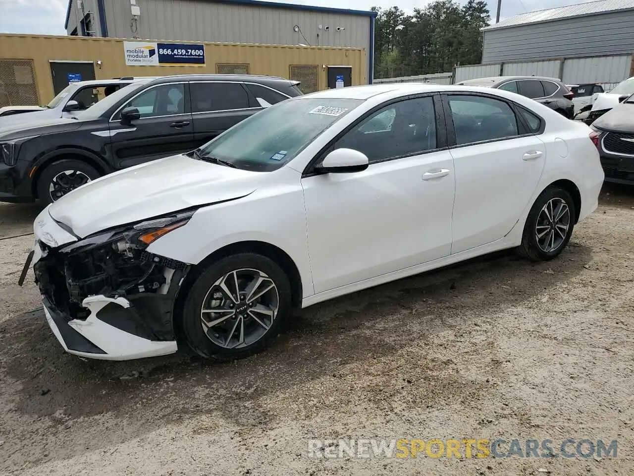 1 Photograph of a damaged car 3KPF24AD6PE622181 KIA FORTE 2023