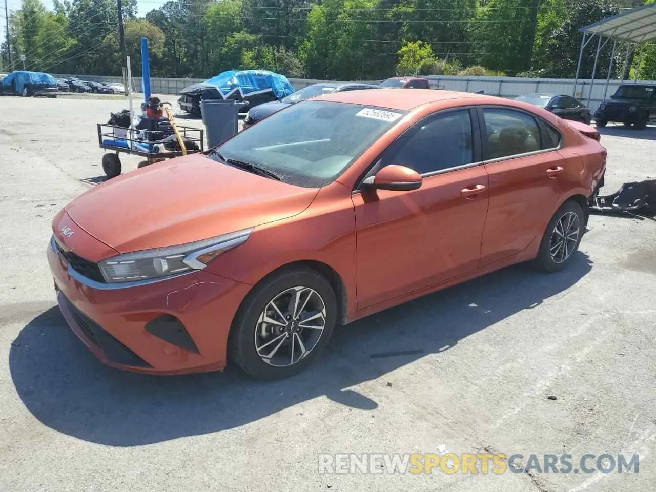 1 Photograph of a damaged car 3KPF24AD6PE626389 KIA FORTE 2023