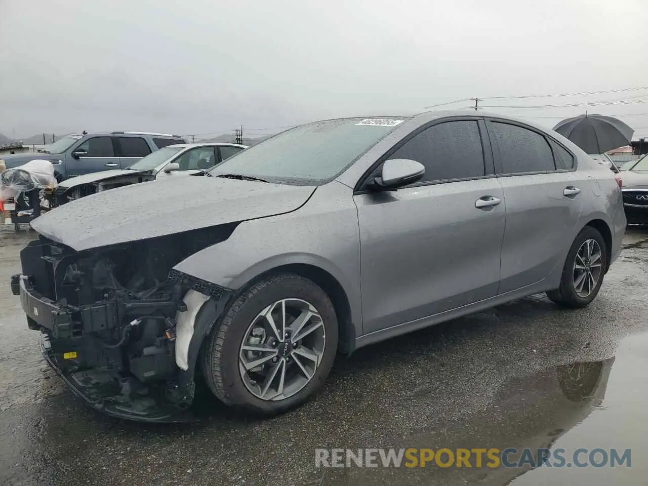 1 Photograph of a damaged car 3KPF24AD6PE640583 KIA FORTE 2023