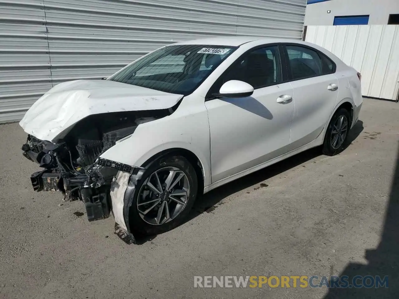 1 Photograph of a damaged car 3KPF24AD6PE650272 KIA FORTE 2023