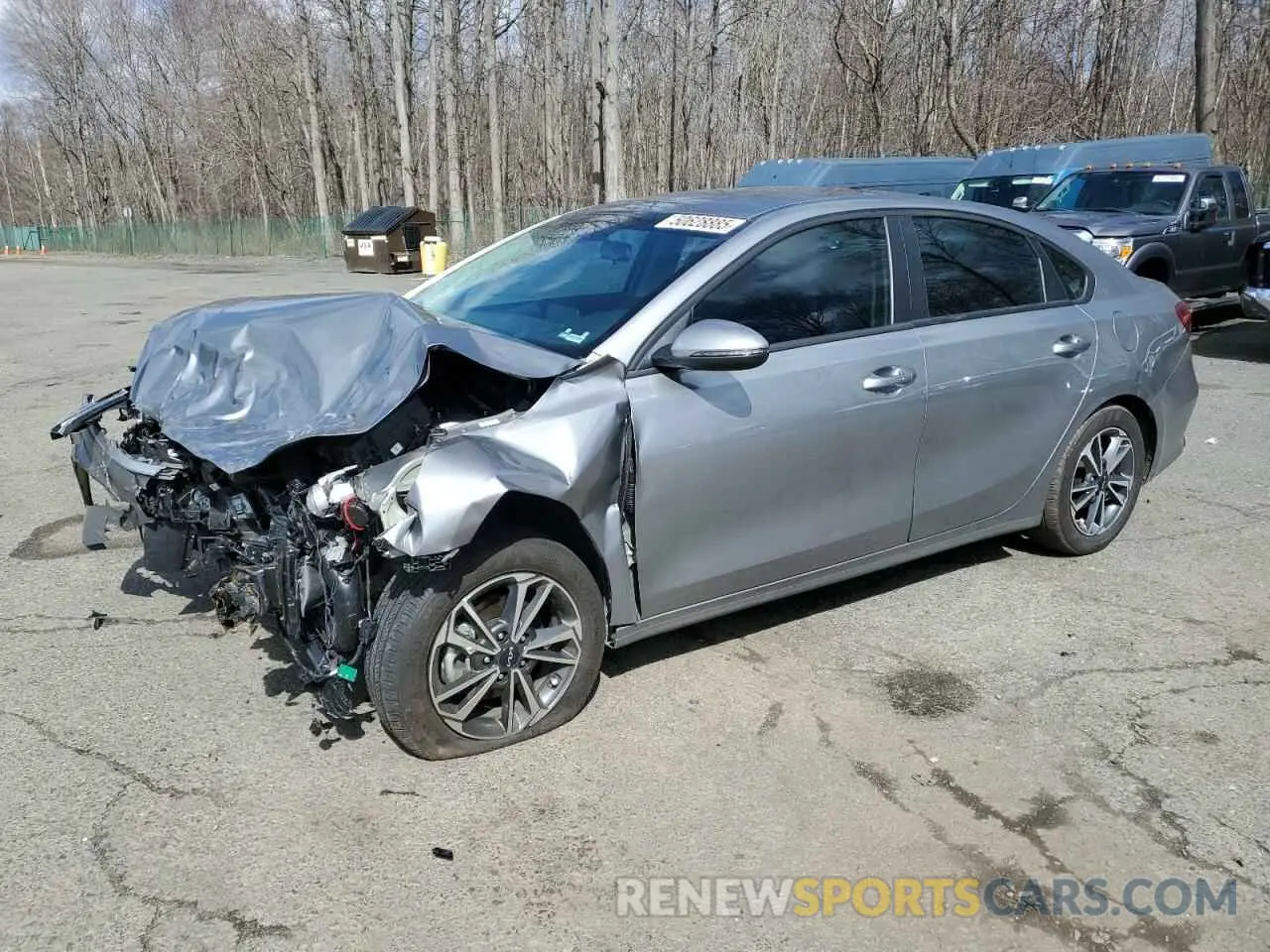 1 Photograph of a damaged car 3KPF24AD6PE654354 KIA FORTE 2023