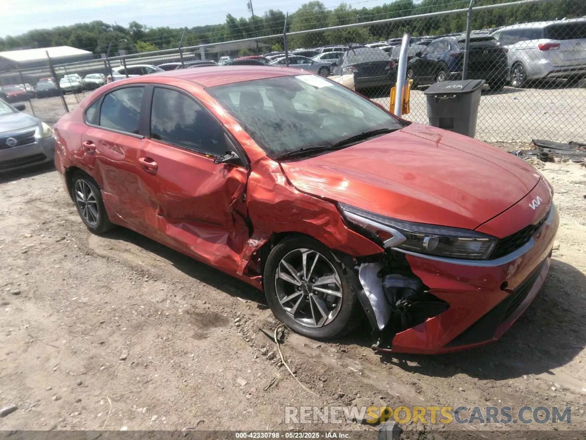 1 Photograph of a damaged car 3KPF24AD6PE660266 KIA FORTE 2023