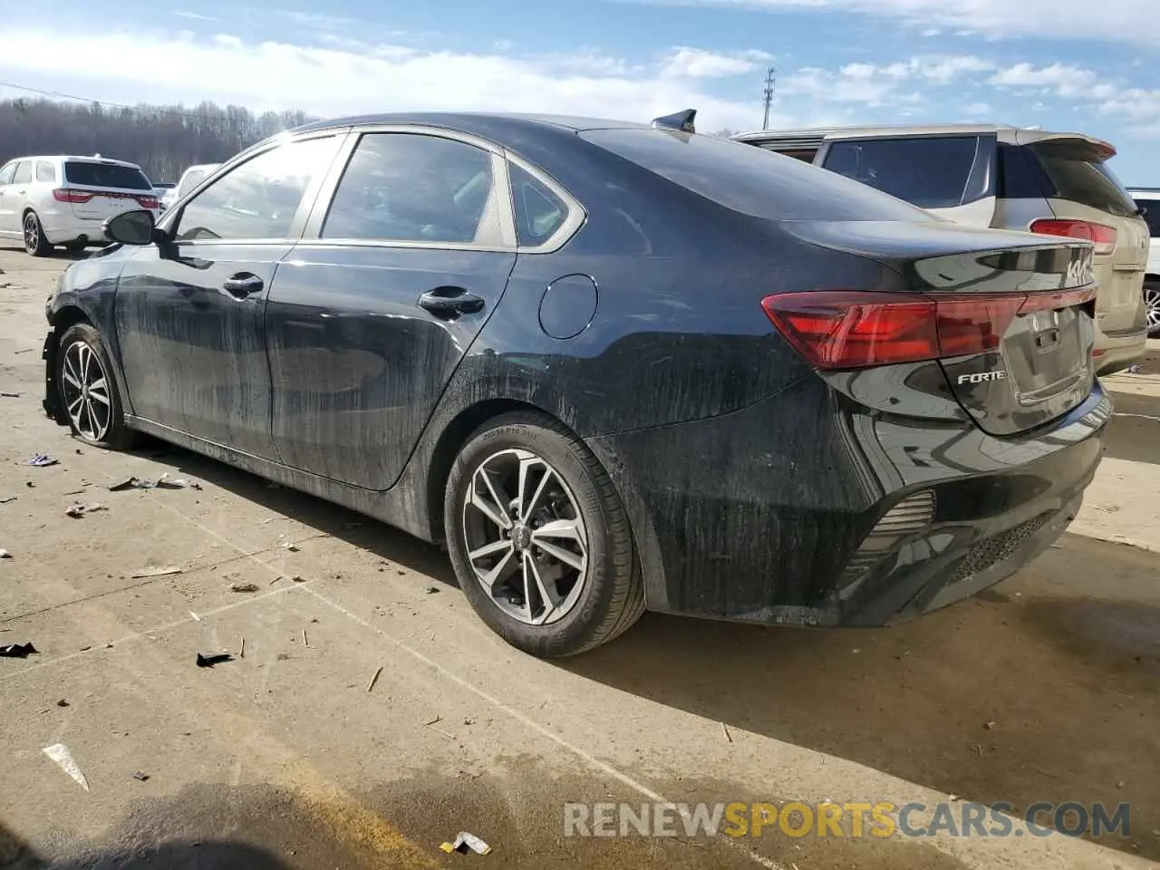2 Photograph of a damaged car 3KPF24AD6PE676645 KIA FORTE 2023