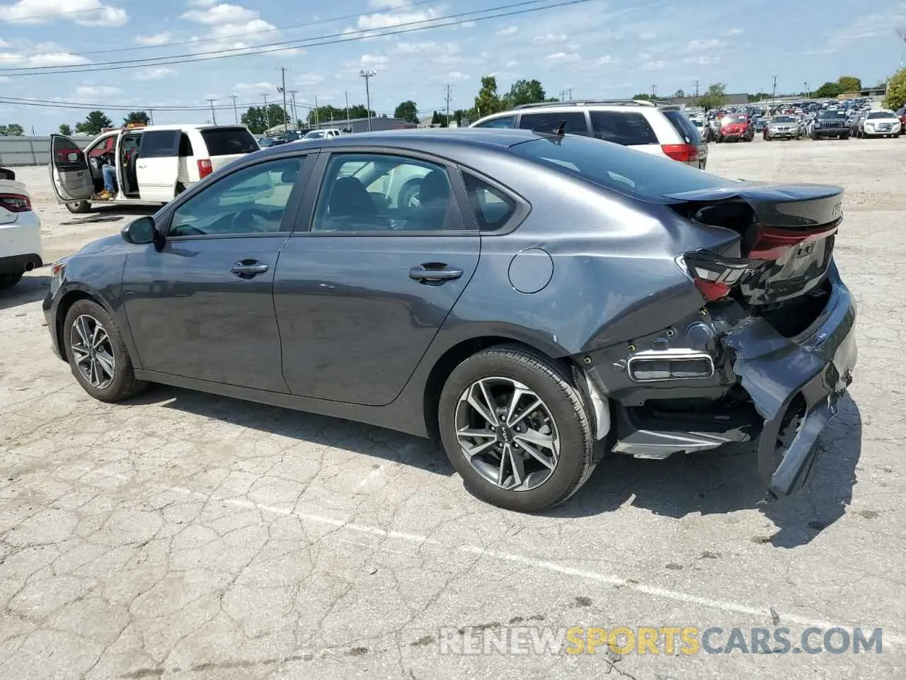 2 Photograph of a damaged car 3KPF24AD6PE685510 KIA FORTE 2023