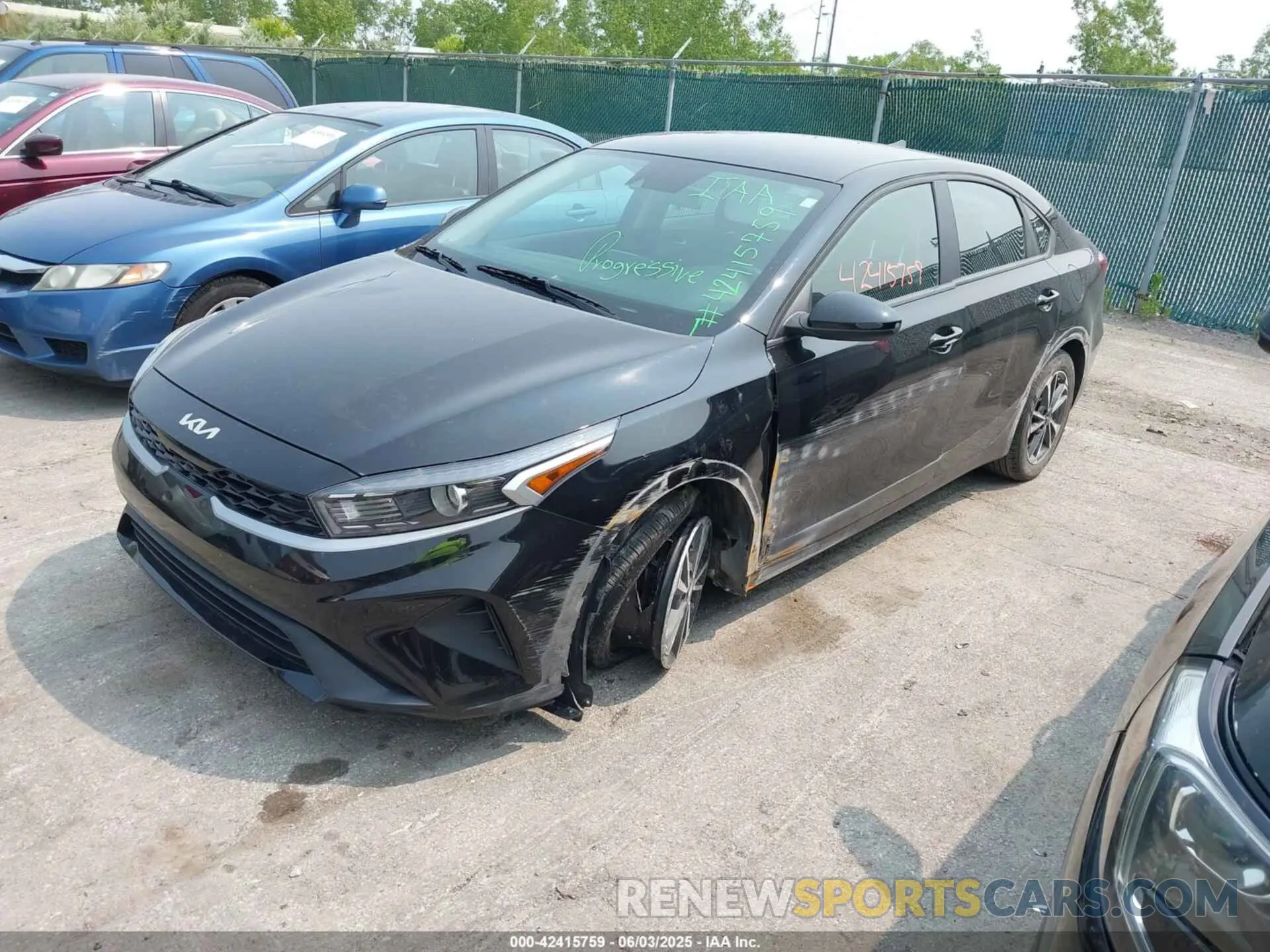 2 Photograph of a damaged car 3KPF24AD7PE531713 KIA FORTE 2023