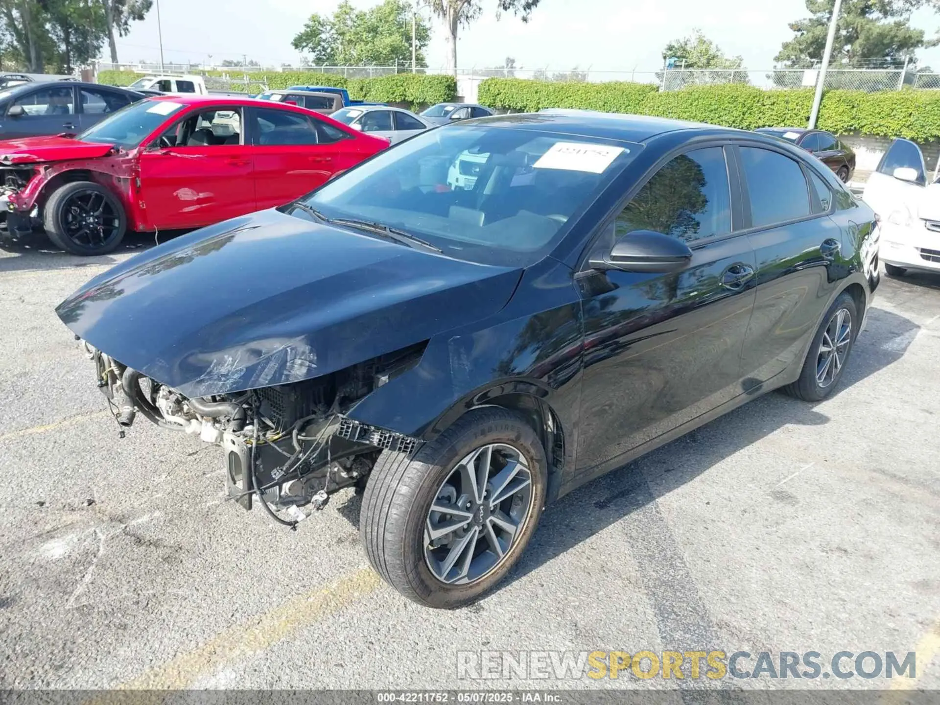 2 Photograph of a damaged car 3KPF24AD7PE550875 KIA FORTE 2023