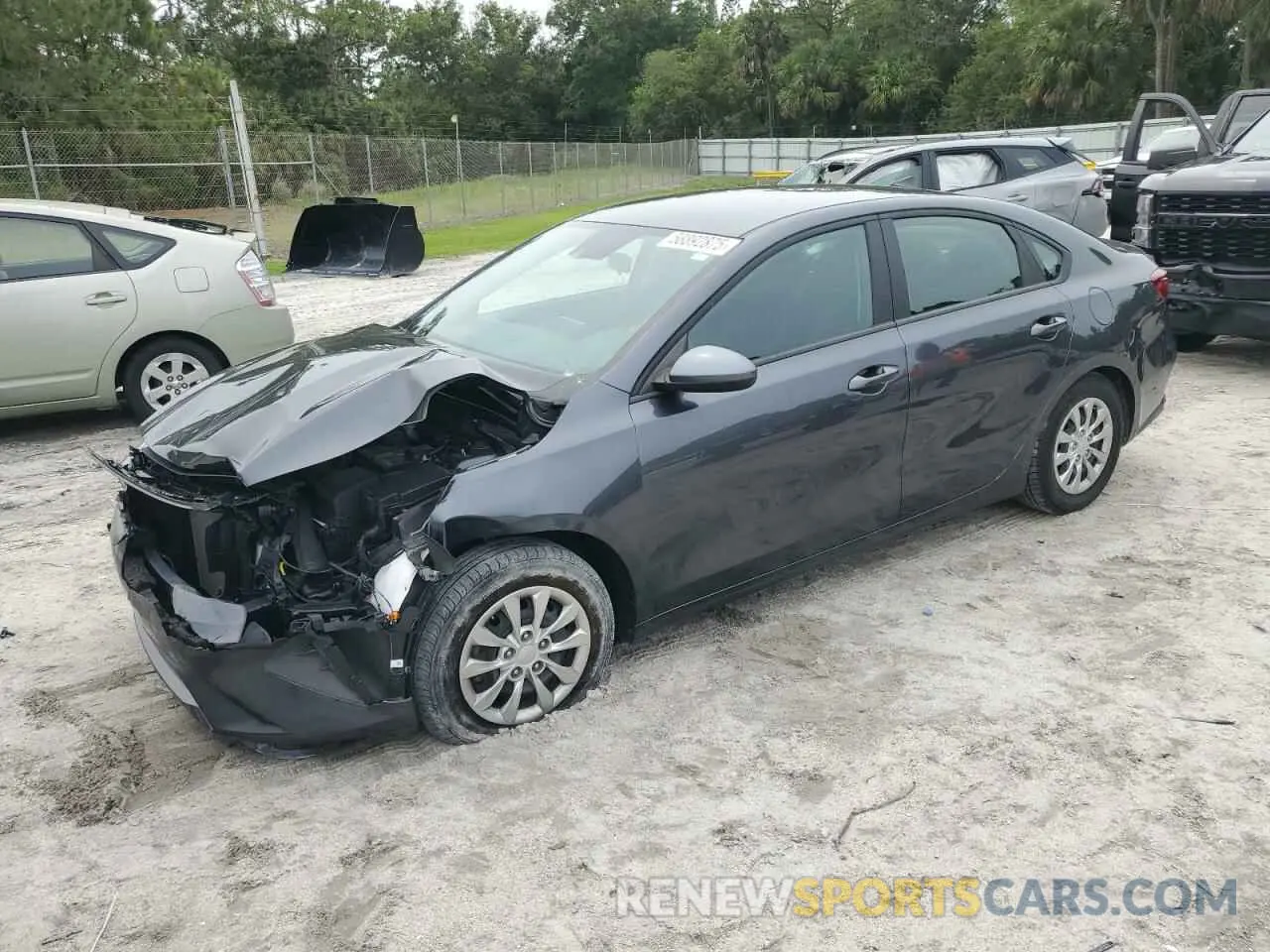 1 Photograph of a damaged car 3KPF24AD7PE551833 KIA FORTE 2023