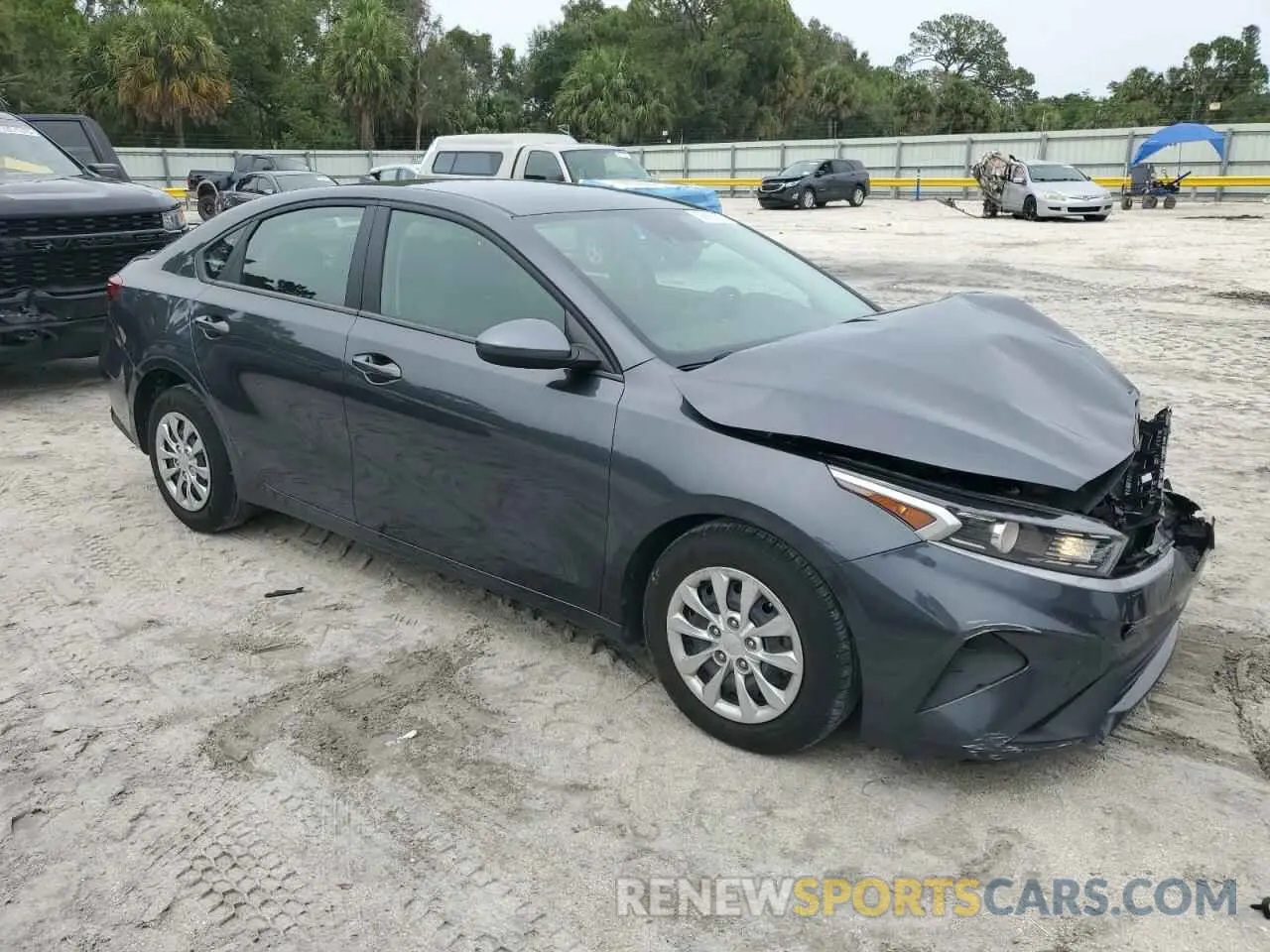 4 Photograph of a damaged car 3KPF24AD7PE551833 KIA FORTE 2023
