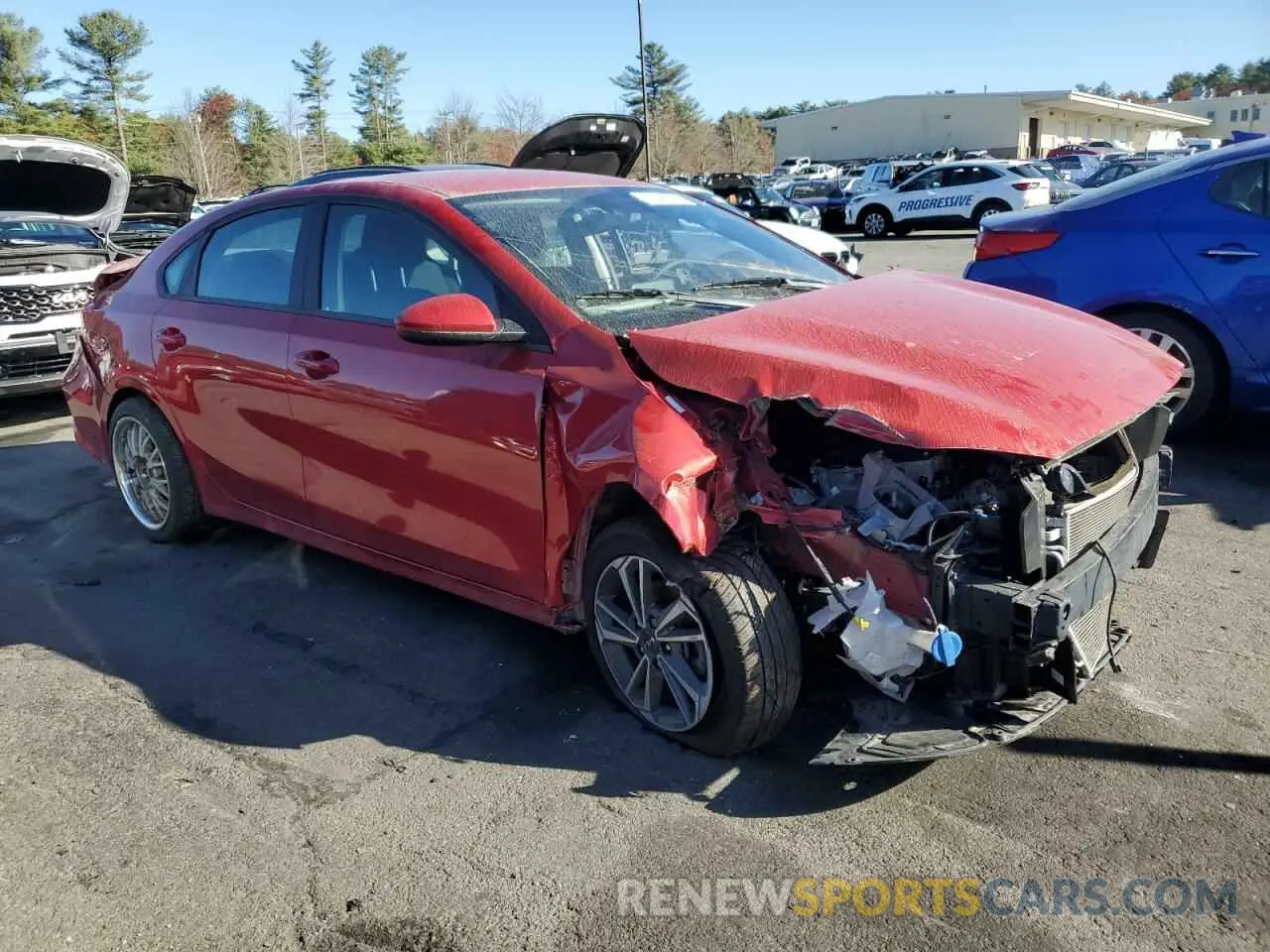 4 Photograph of a damaged car 3KPF24AD7PE552190 KIA FORTE 2023