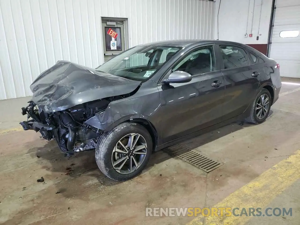 1 Photograph of a damaged car 3KPF24AD7PE558359 KIA FORTE 2023