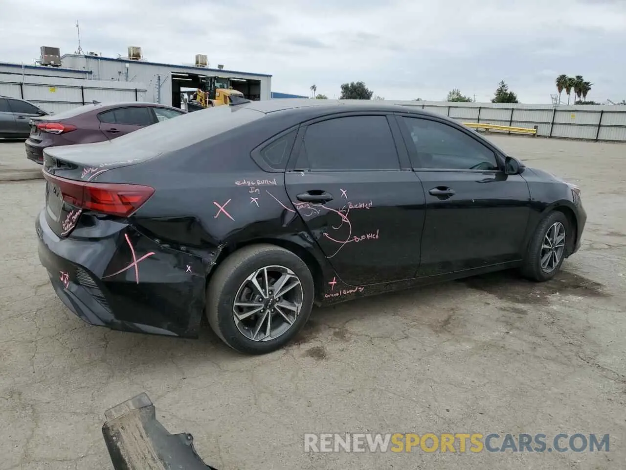 3 Photograph of a damaged car 3KPF24AD7PE576148 KIA FORTE 2023
