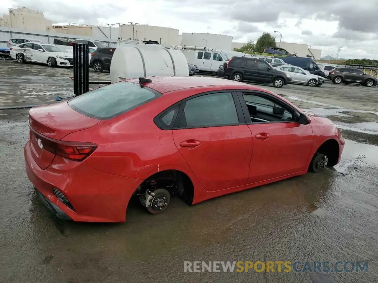 3 Photograph of a damaged car 3KPF24AD7PE583262 KIA FORTE 2023