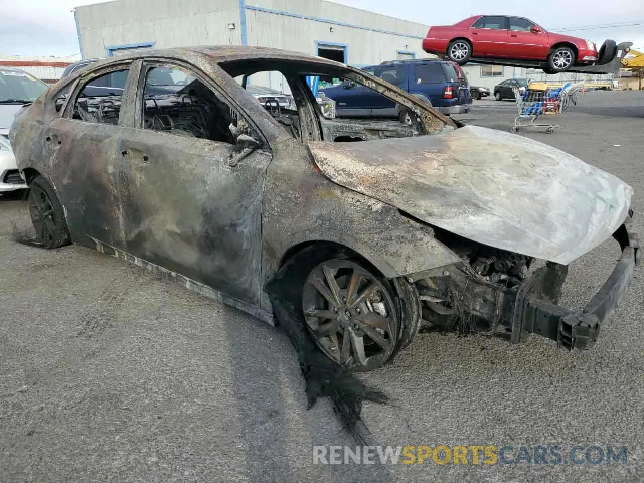 4 Photograph of a damaged car 3KPF24AD7PE590535 KIA FORTE 2023