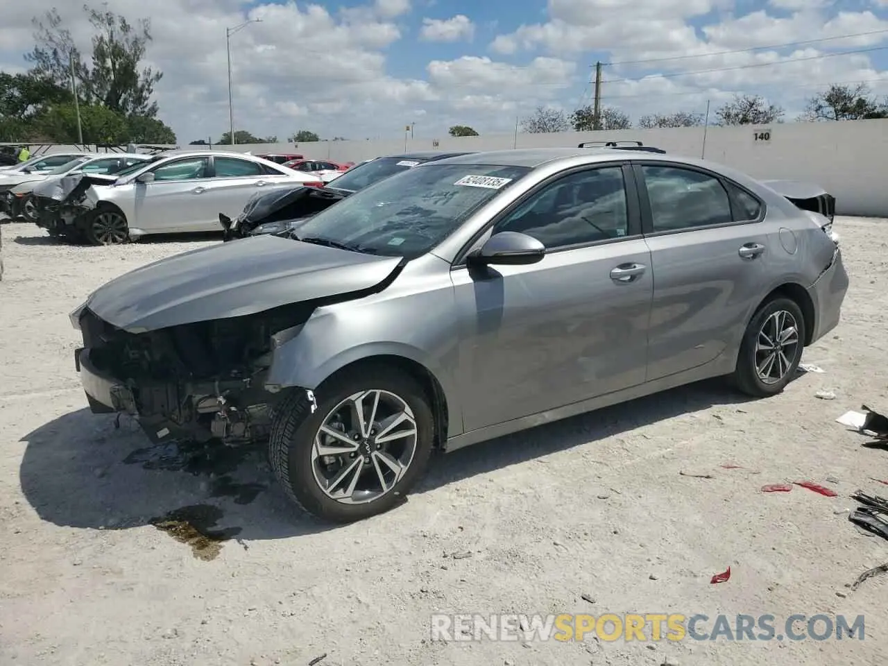 1 Photograph of a damaged car 3KPF24AD7PE592320 KIA FORTE 2023