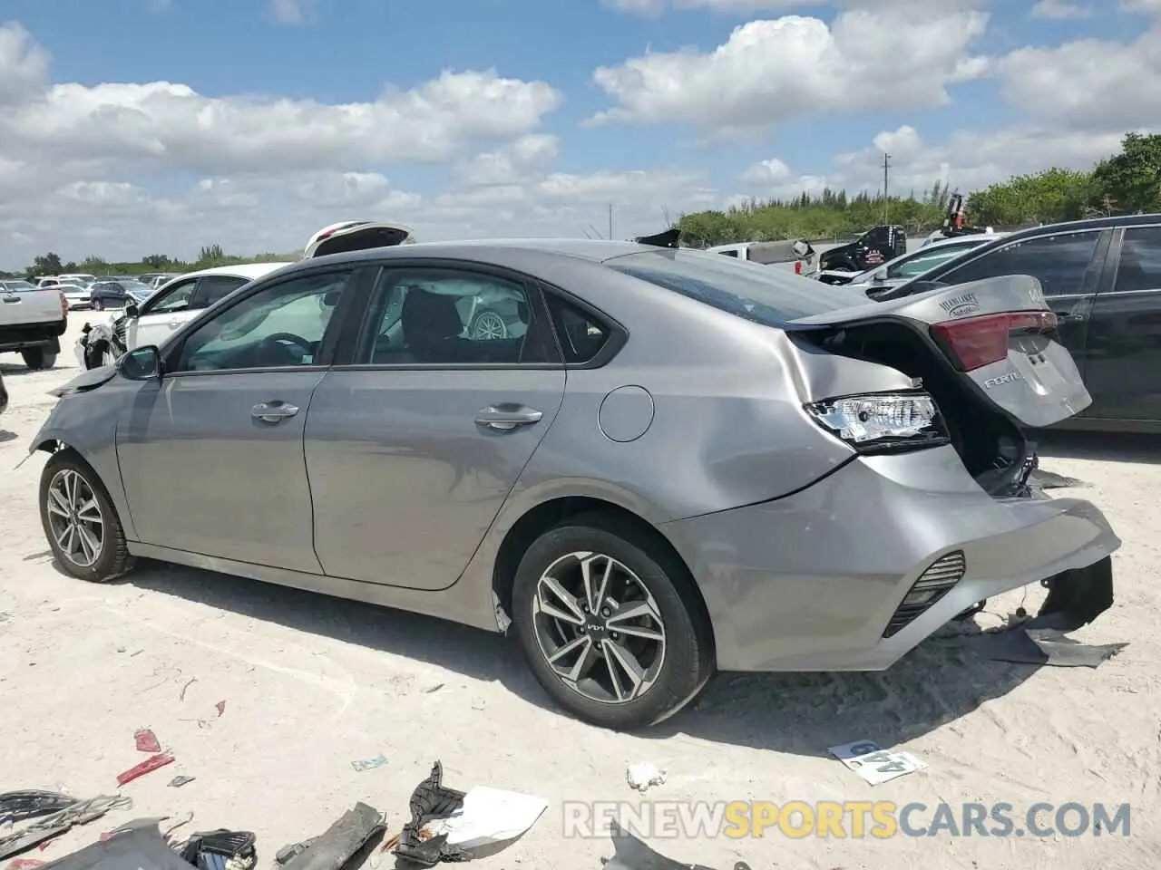 2 Photograph of a damaged car 3KPF24AD7PE592320 KIA FORTE 2023