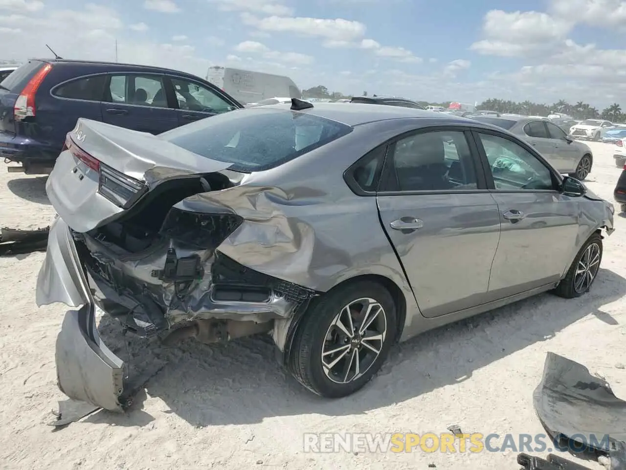 3 Photograph of a damaged car 3KPF24AD7PE592320 KIA FORTE 2023