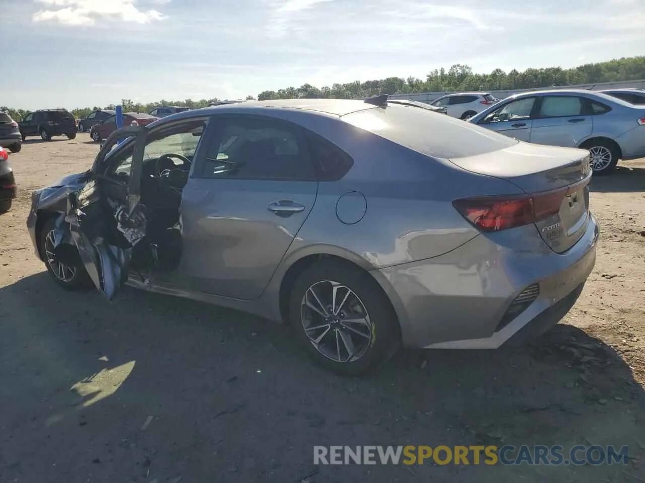2 Photograph of a damaged car 3KPF24AD7PE633643 KIA FORTE 2023