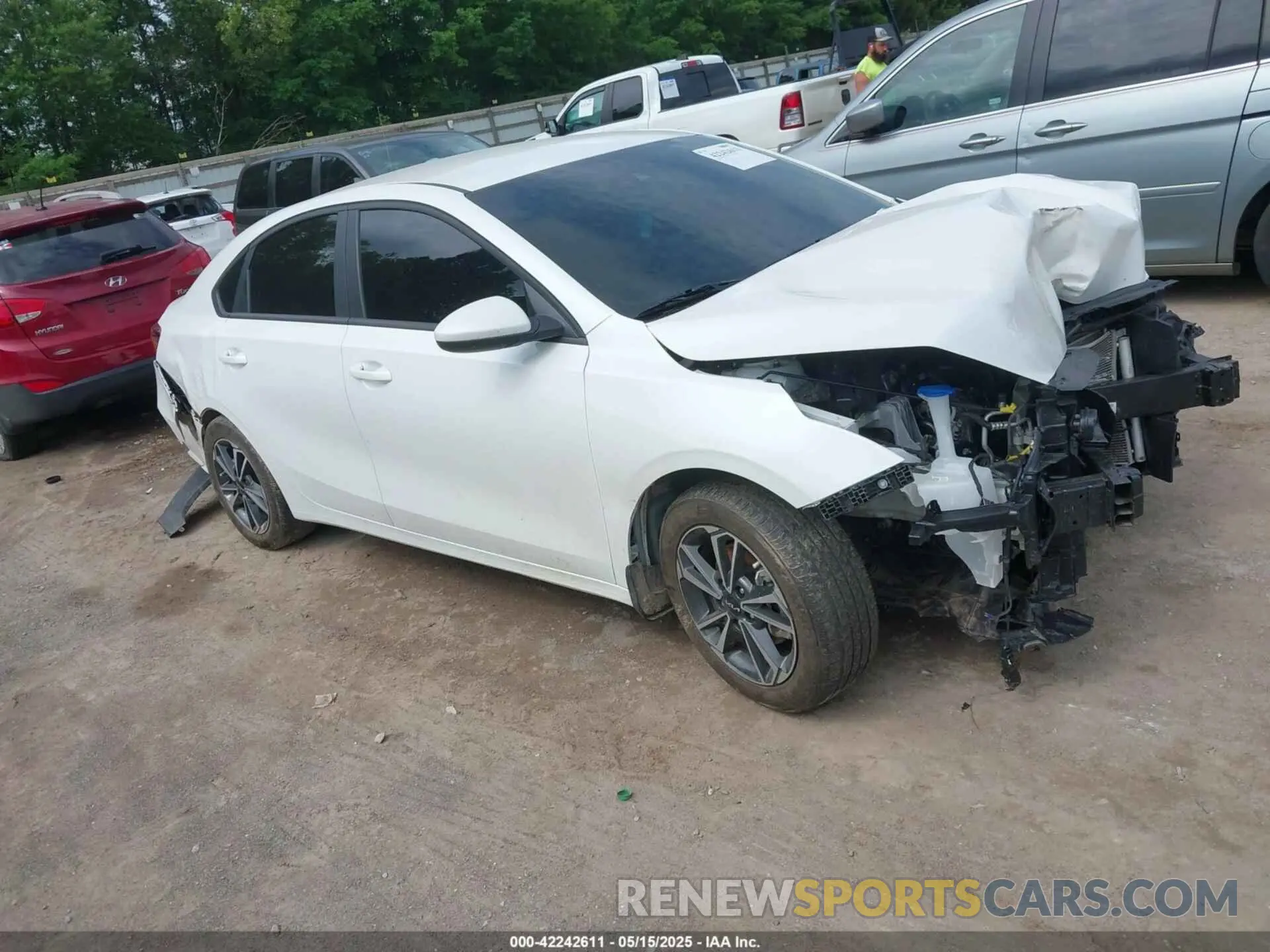 1 Photograph of a damaged car 3KPF24AD7PE641760 KIA FORTE 2023