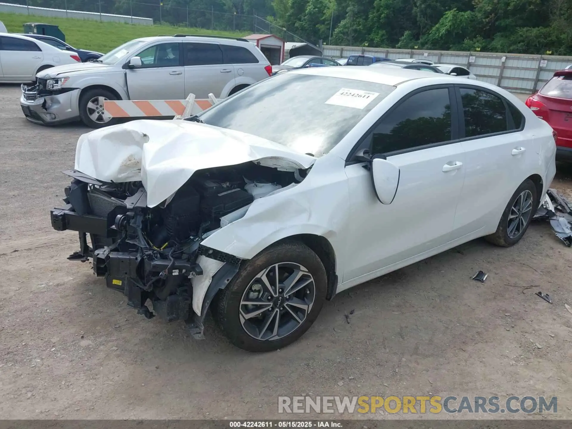 2 Photograph of a damaged car 3KPF24AD7PE641760 KIA FORTE 2023
